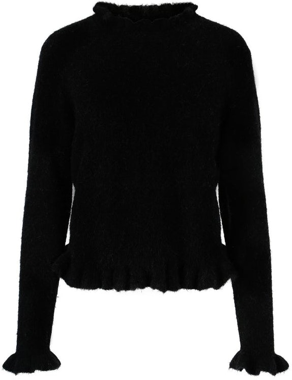 Valeria Alpaca Sweater - Black - Ella & il - Gensere - VILLOID.no