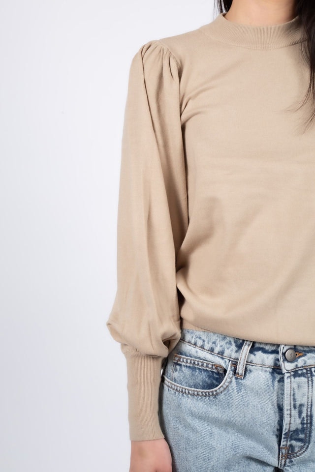 Talma Rachelle LS Pullover - White Pepper