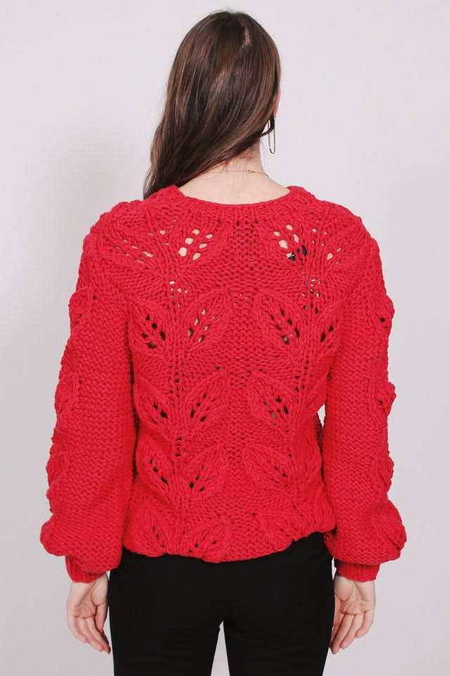Leaf hand knit - MAUD - Gensere - VILLOID.no