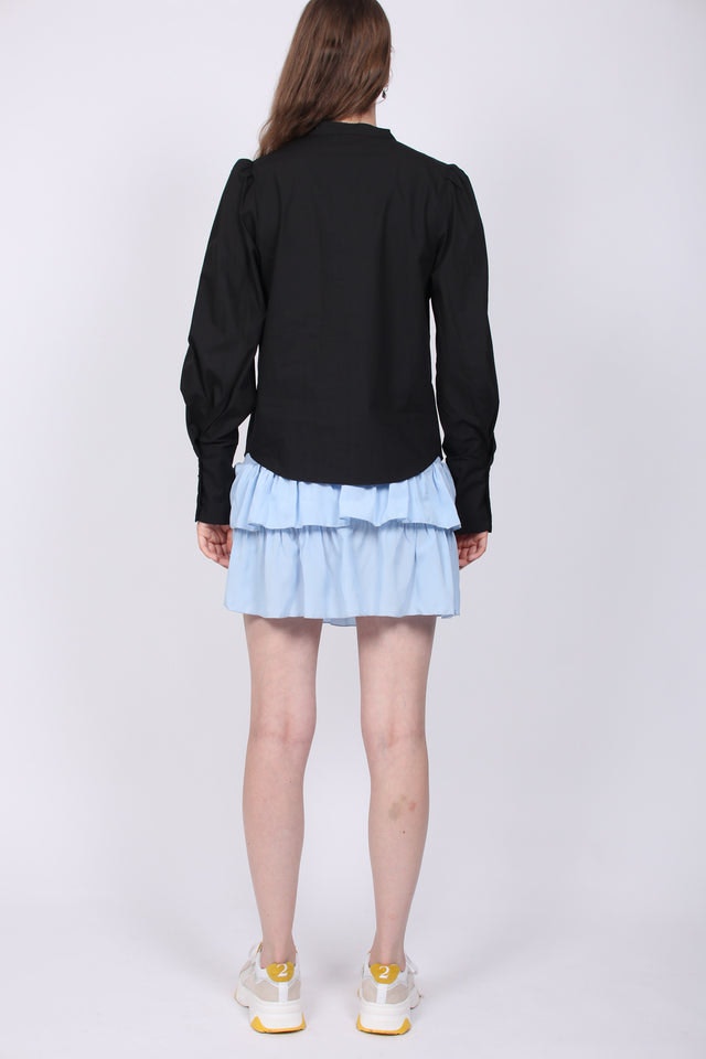 Carin Skirt - Light Blue - Neo Noir - Skjørt - VILLOID.no