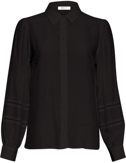 Ellene Melody LS Embroid - Black