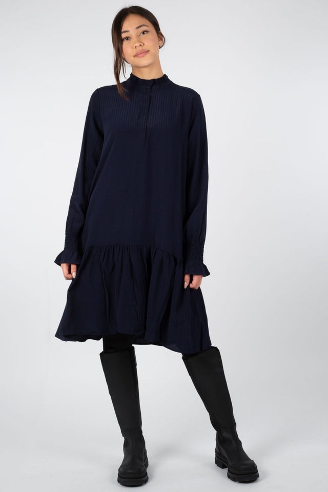 Easton Dress - Dark Navy