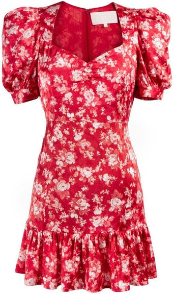 Lily Silk - Rose Col Red - Pia Tjelta - Kjoler - VILLOID.no