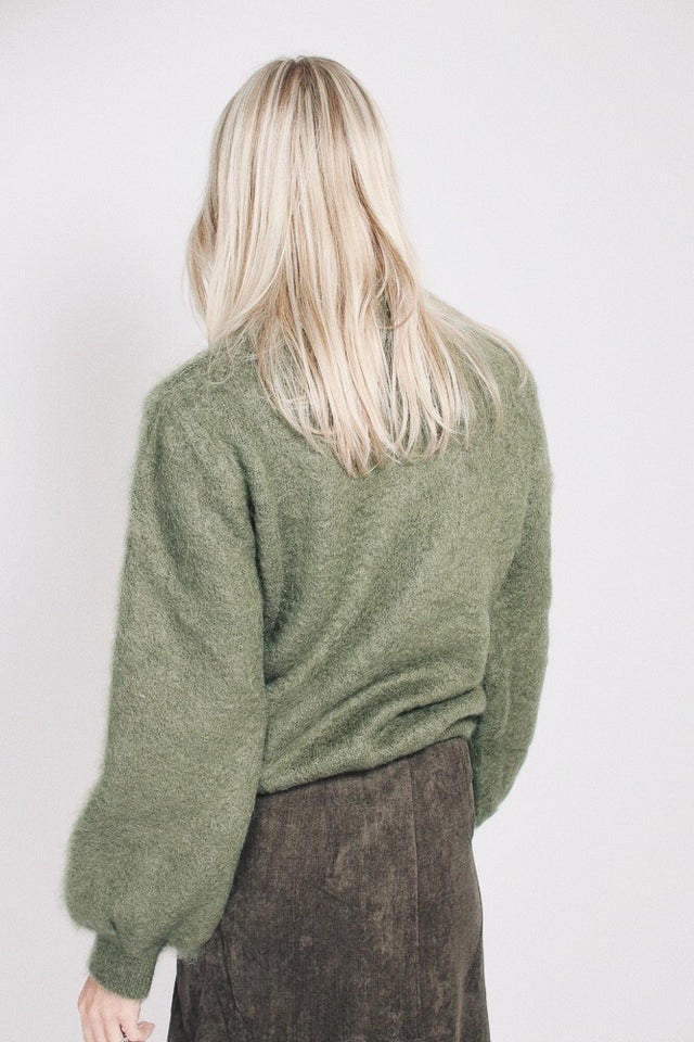 Mohair Knit - Olivine - MAUD - Gensere - VILLOID.no