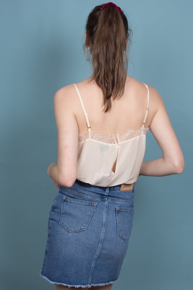 Macy Strap Top - Brazilian Sand - Second Female - T-skjorter & Topper - VILLOID.no