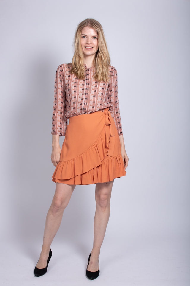 Kimmy Skirt - Autmn Leaf - Second Female - Skjørt - VILLOID.no
