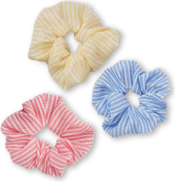 Abrielle Scrunchie Pack - Aspen/Sky/Strawberry