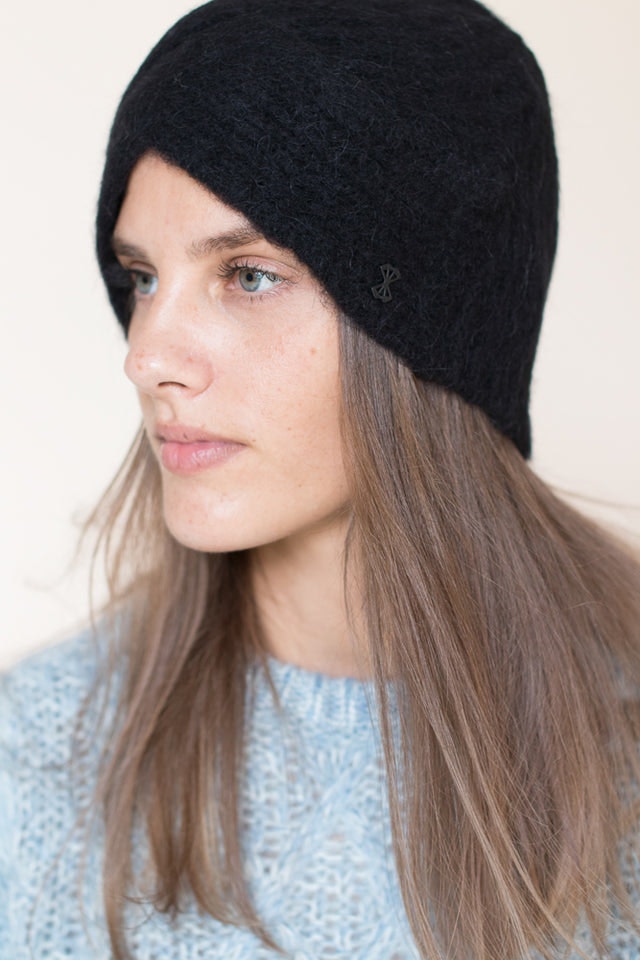 Heather hat - Black - MAUD - Tilbehør - VILLOID.no