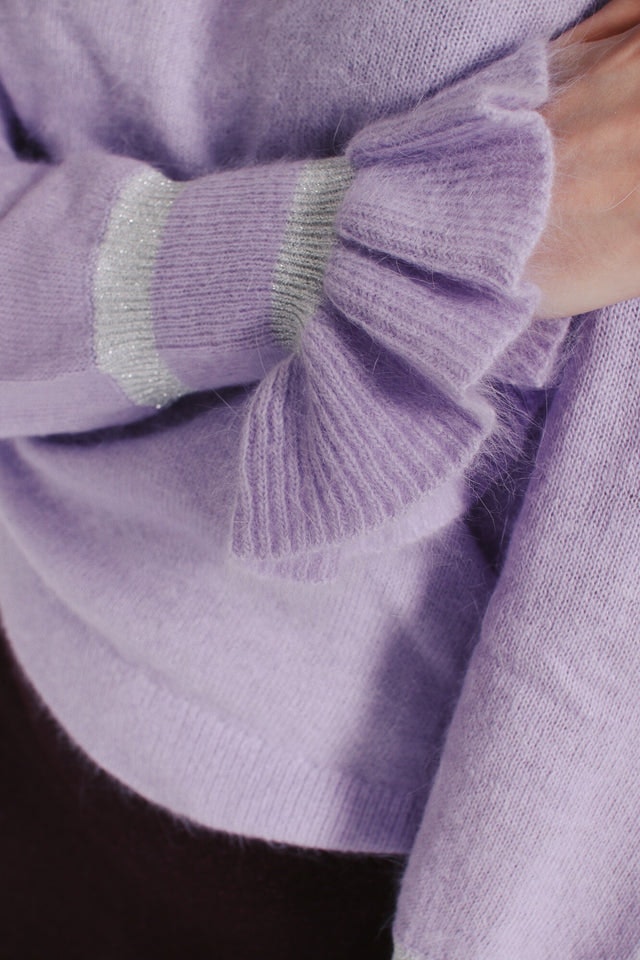 Claude Sweater - Lavender - Line of Oslo - Gensere - VILLOID.no