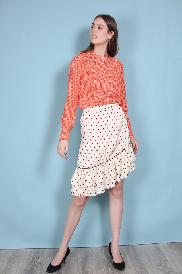 Davina Skirt - Cabernet - Second Female - Skjørt - VILLOID.no