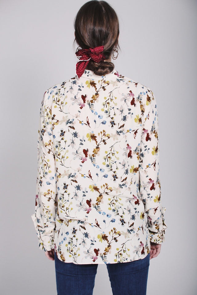 Scarlet Shirt - Off White - Second Female - Bluser & Skjorter - VILLOID.no