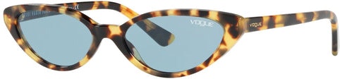 Brown Yellow Tortoise - Blue - Vogue - Tilbehør - VILLOID.no