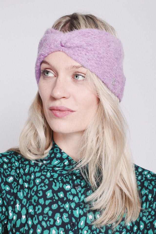 Headband Narrow - Violet Tulips - MAUD - Tilbehør - VILLOID.no