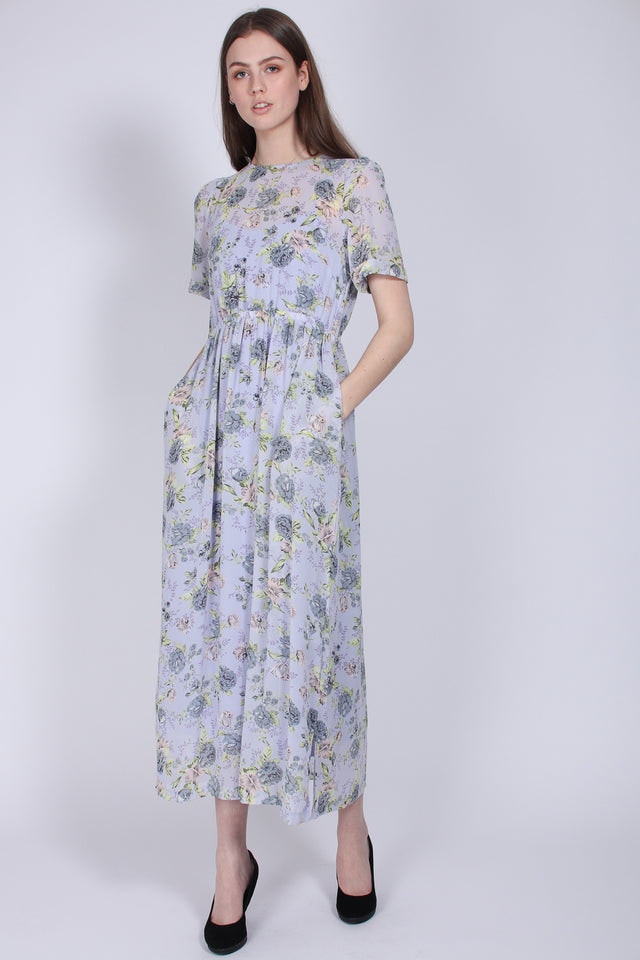 Alice flowerdress - Lilac - Line of Oslo - Kjoler - VILLOID.no