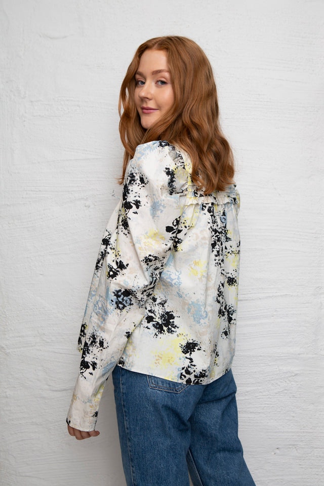 Nyssi Blouse - Pearled Ivory