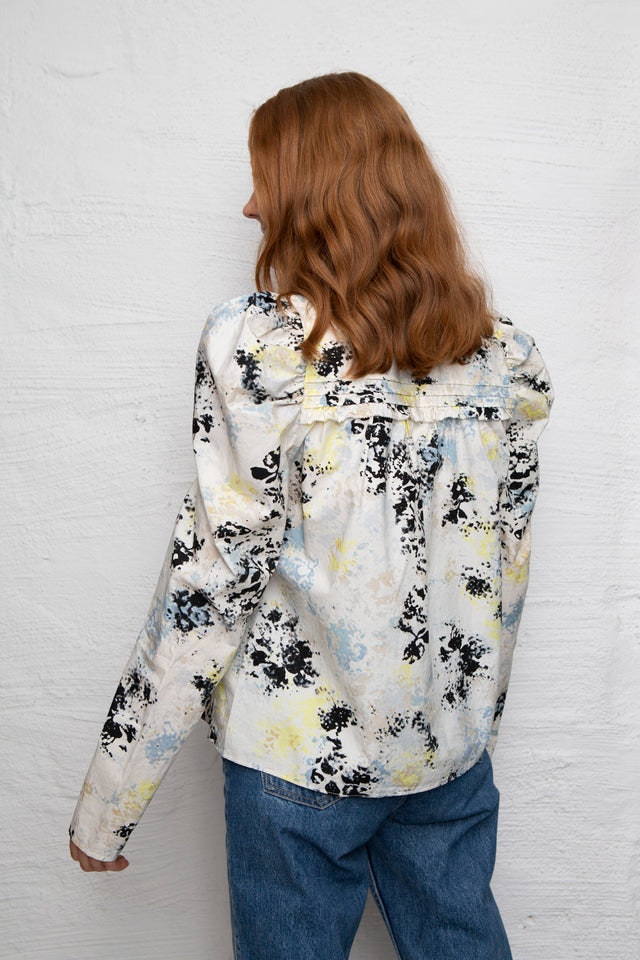 Nyssi Blouse - Pearled Ivory