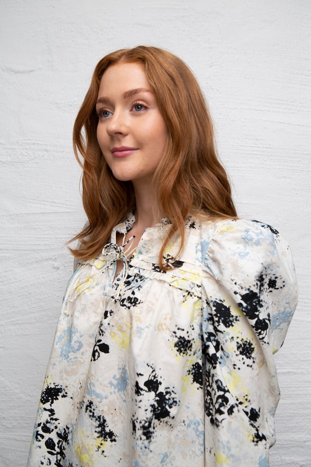 Nyssi Blouse - Pearled Ivory