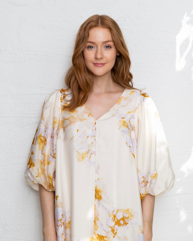 Angelica Maxi Dress - Pearled Ivory
