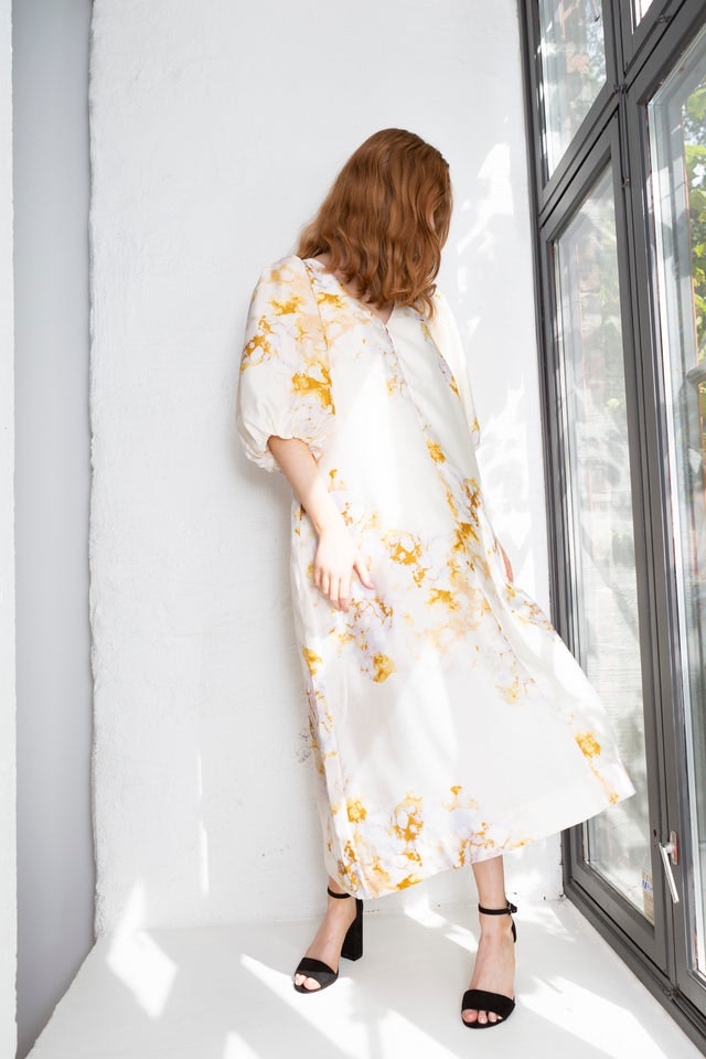 Angelica Maxi Dress - Pearled Ivory
