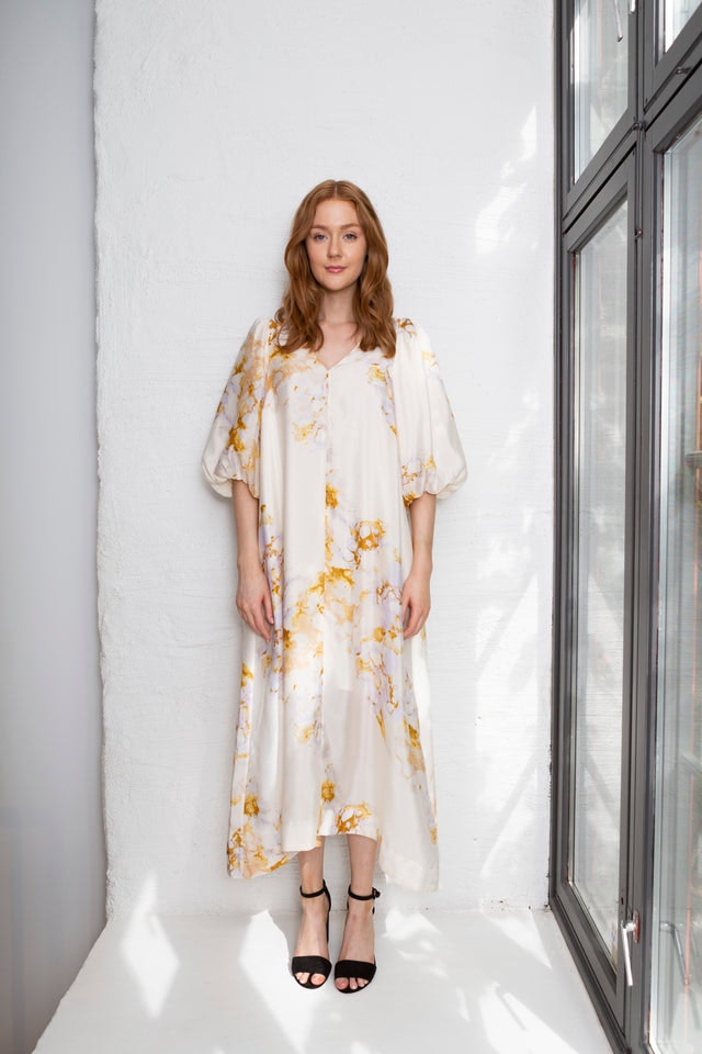 Angelica Maxi Dress - Pearled Ivory