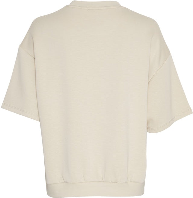 Isora Ima Q SS Sweatshirt - Oyster Gray