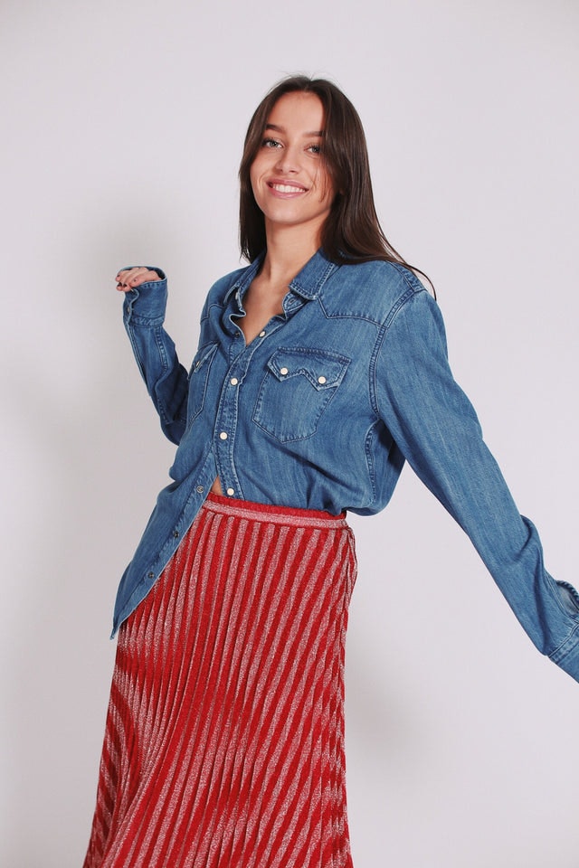 Malibu - Denim - Line of Oslo - Bluser & Skjorter - VILLOID.no