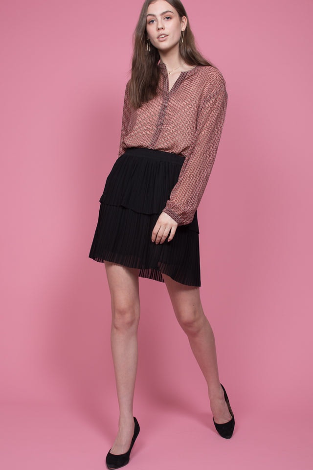 Leen Blouse - Valiant Poppy - Second Female - Bluser & Skjorter - VILLOID.no