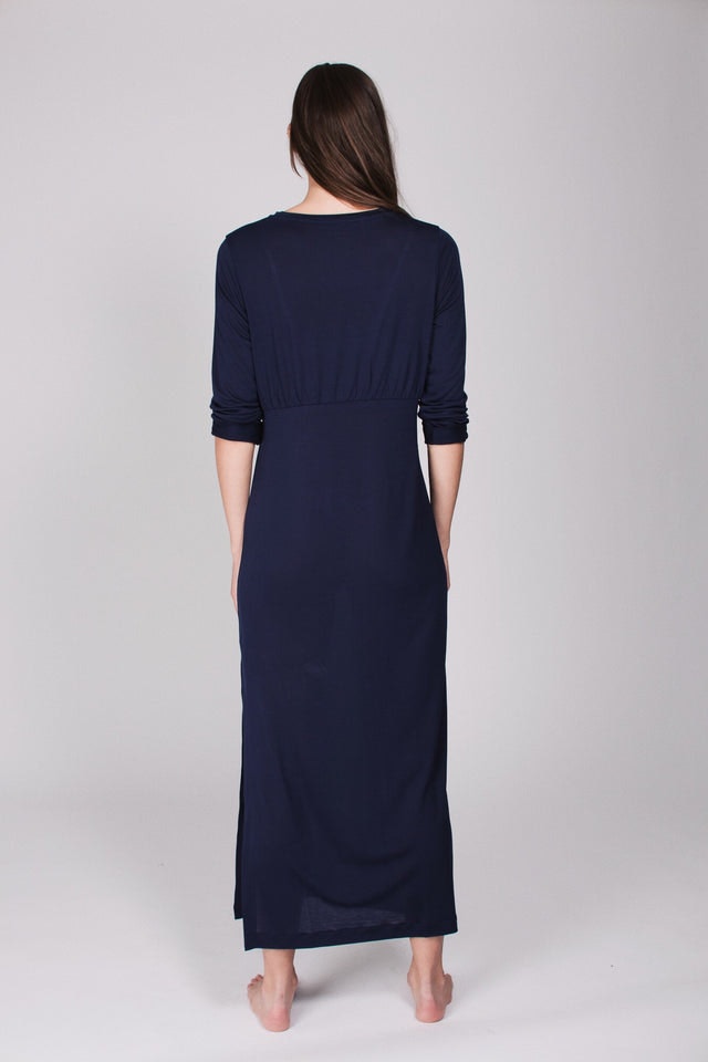 The 00:00 Dress - Midnight Blue - AWAN - Loungewear - VILLOID.no