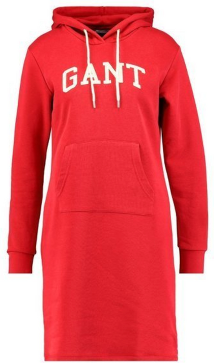 Gant ARCH Hoodie Dress - Red - GANT - Kjoler - VILLOID.no