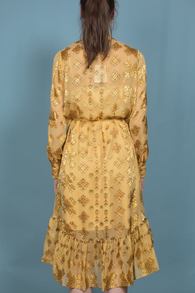 Bianca Dress - Golden Glow - Second Female - Kjoler - VILLOID.no