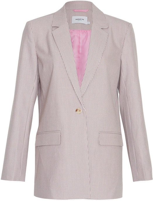 Jaida Blazer - Orchid Chk