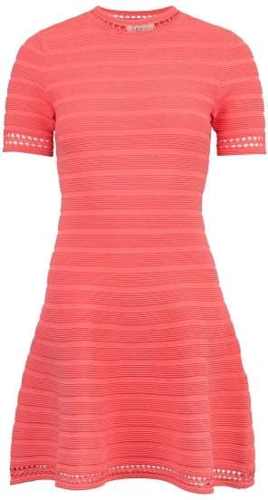 Ottoman Knit Dress - Emberglow - MAUD - Kjoler - VILLOID.no