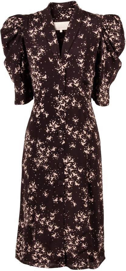 Jenny Crepe - Rose Col Brown - Pia Tjelta - Kjoler - VILLOID.no
