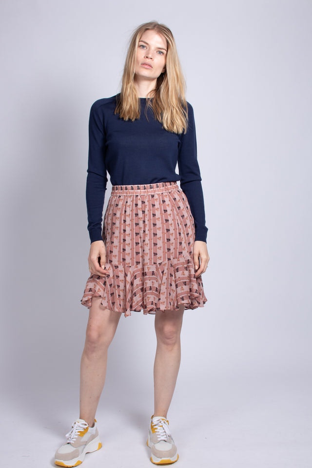 Desire Skirt - Burlwood - Second Female - Skjørt - VILLOID.no