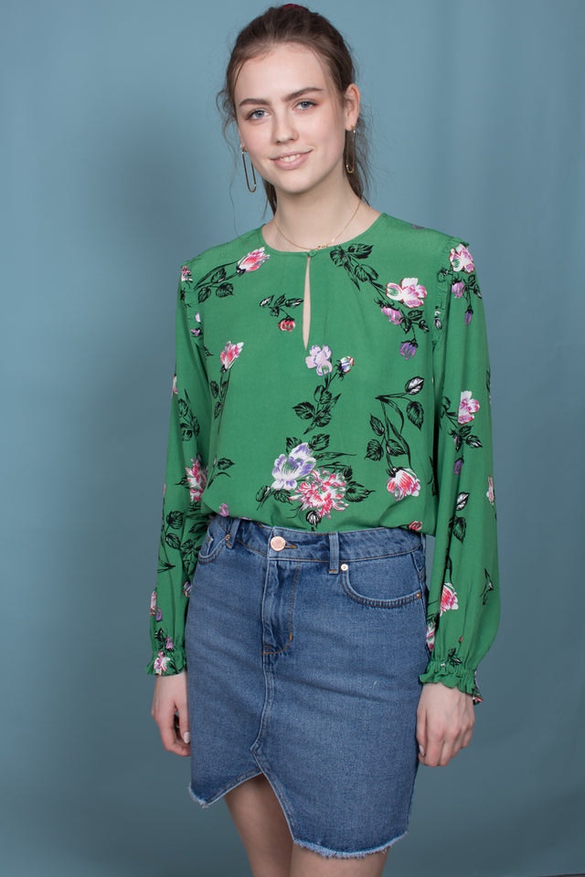 Ronja Blouse - Jelly Bean - Second Female - Bluser & Skjorter - VILLOID.no