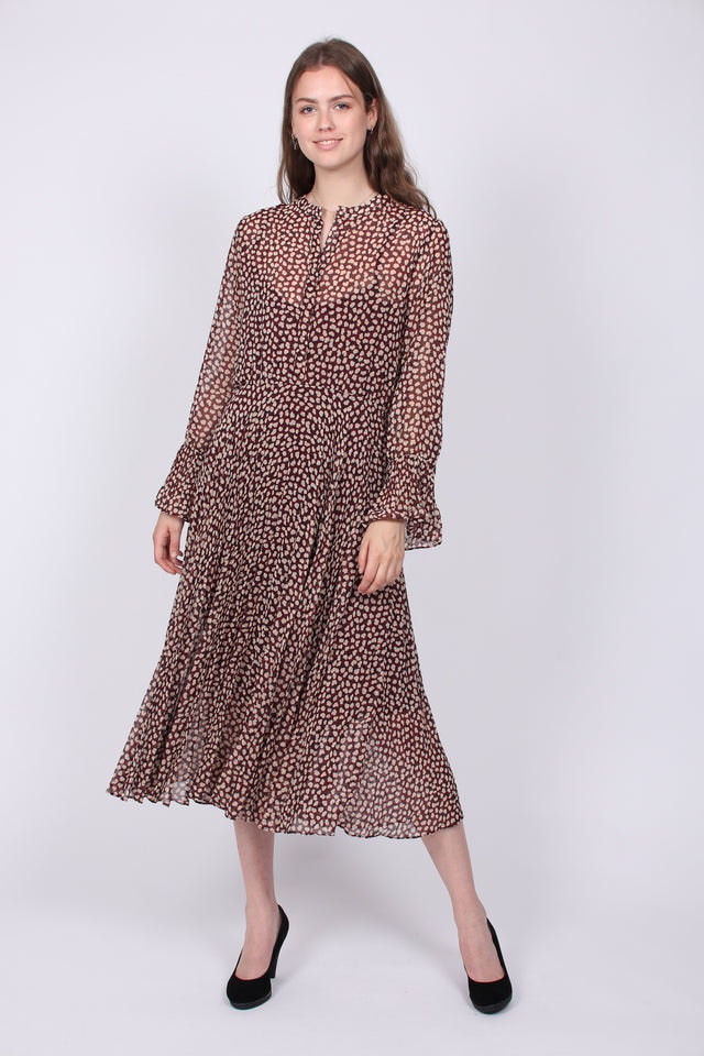 Anita LS Maxi Dress - Port Royale - Second Female - Kjoler - VILLOID.no