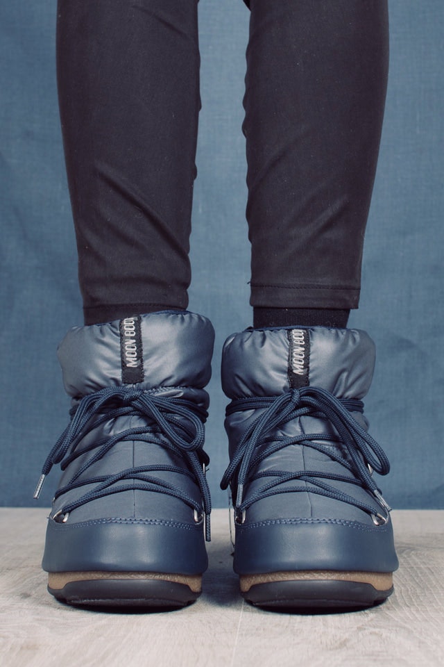 Moon Boot W.E Low Nylon - Denim Blue - Moon Boot - Sko - VILLOID.no