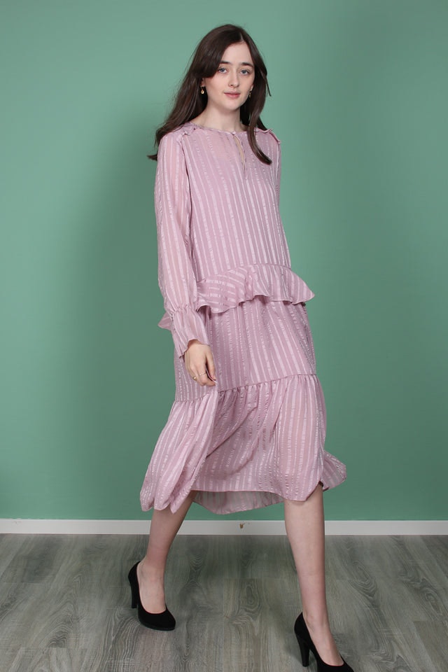 Honey midi dress - Fair Orchid - Second Female - Kjoler - VILLOID.no