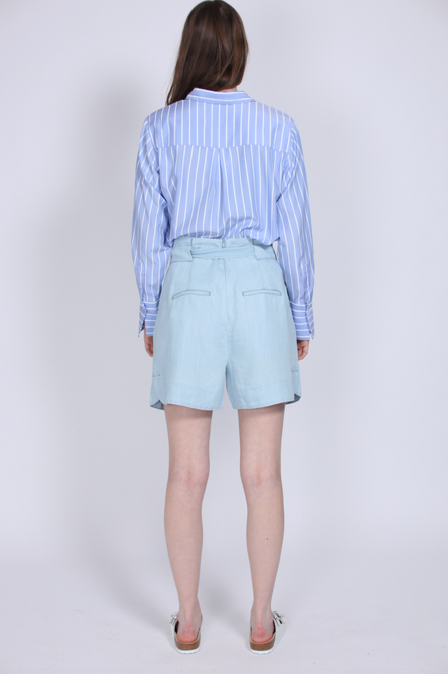 Sophia Shorts - Light Denim Blue - Second Female - Bukser & Shorts - VILLOID.no