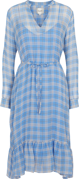 Terna Midi Dress - Little Boy Blue - Second Female - Kjoler - VILLOID.no