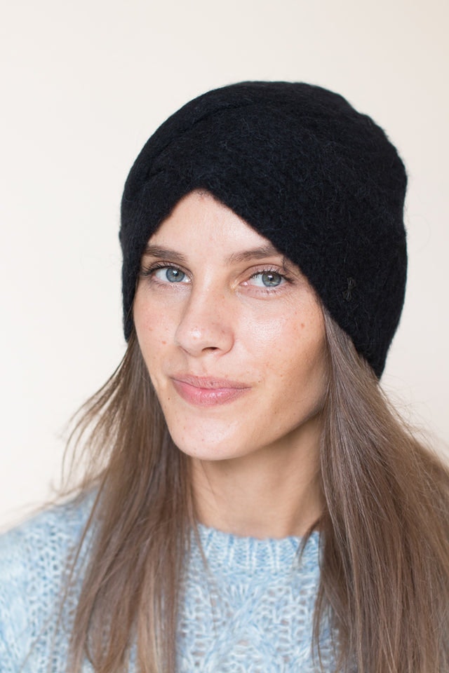 Heather hat - Black - MAUD - Tilbehør - VILLOID.no