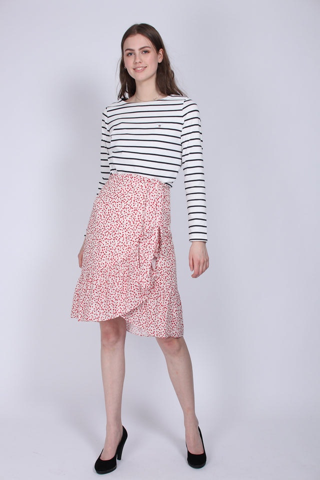 Breton Stripe Boatneck Jumper - Eggshell - GANT - Gensere - VILLOID.no