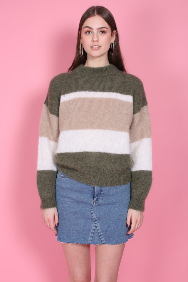 Albert sweater khaki - IBEN - Gensere - VILLOID.no