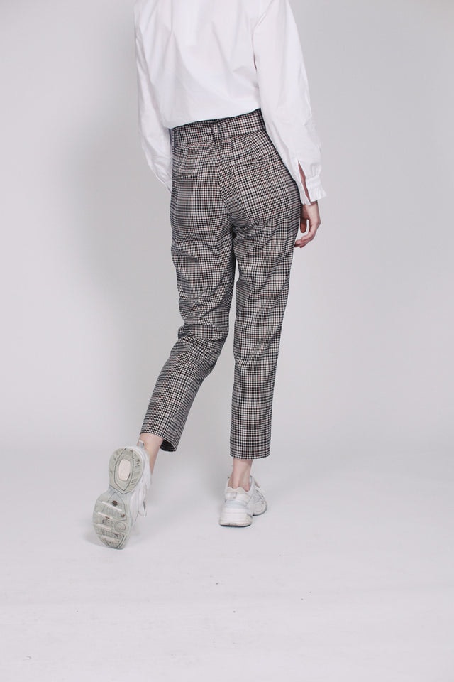 Binjo HW Trousers - Off White - Second Female - Bukser & Shorts - VILLOID.no