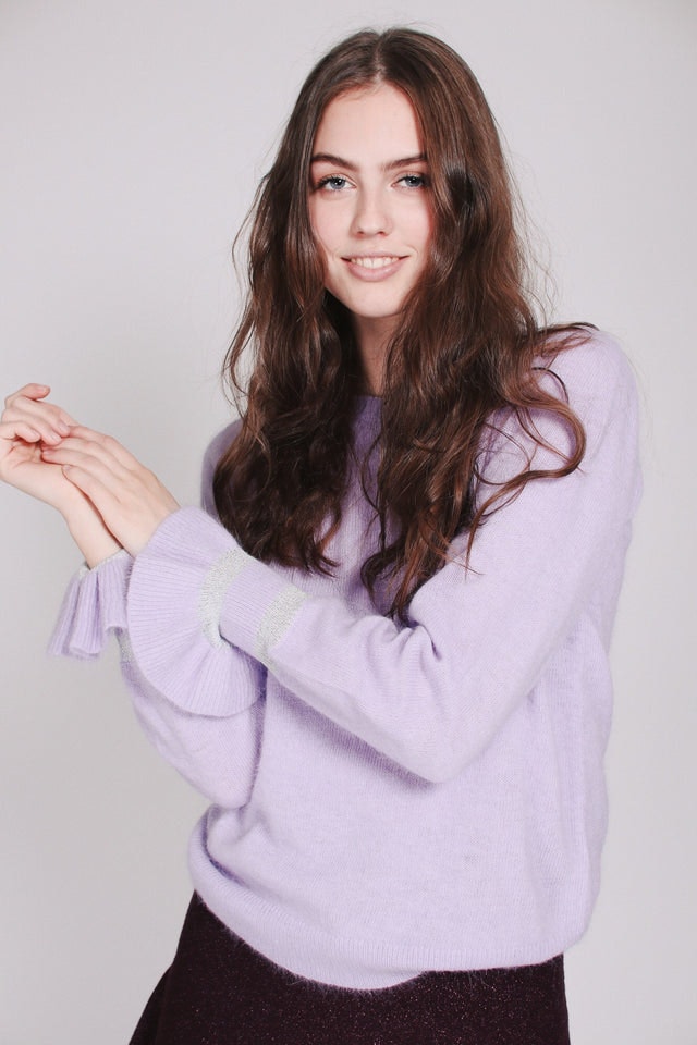 Claude Sweater - Lavender - Line of Oslo - Gensere - VILLOID.no