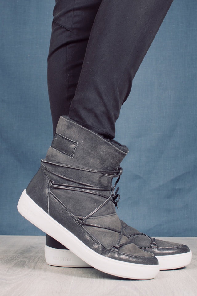 Moon Boot Puls Low Shearlin - Grey - Moon Boot - Sko - VILLOID.no