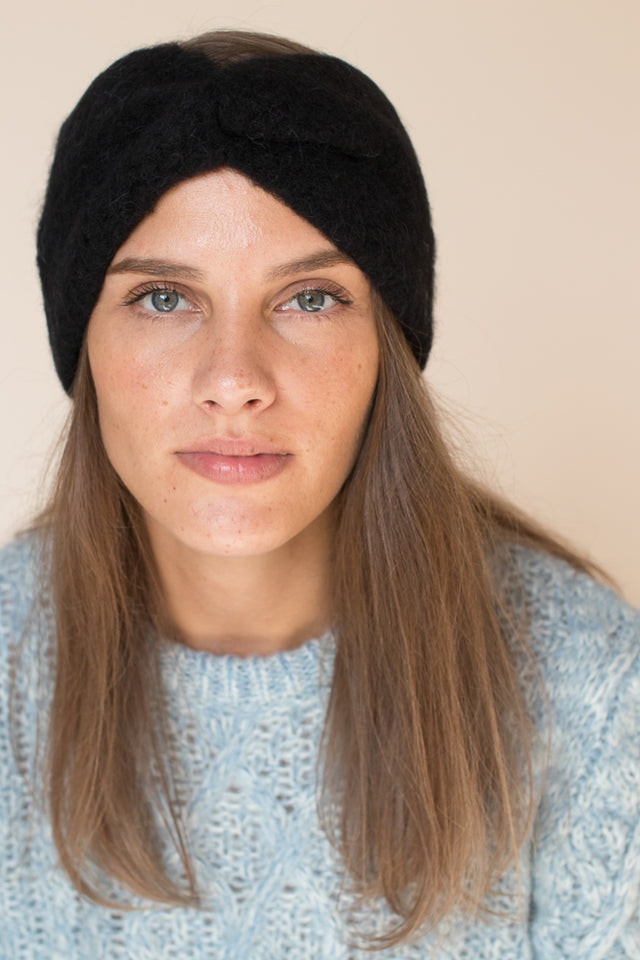 Headband Narrow - Black - MAUD - Tilbehør - VILLOID.no