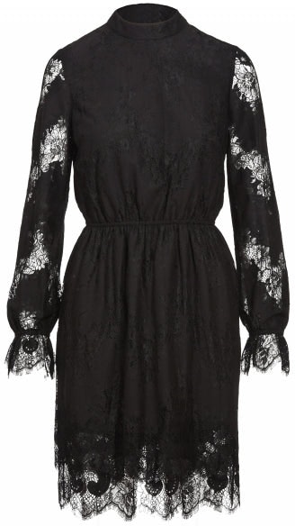 Short lace dress - Black - MAUD - Kjoler - VILLOID.no