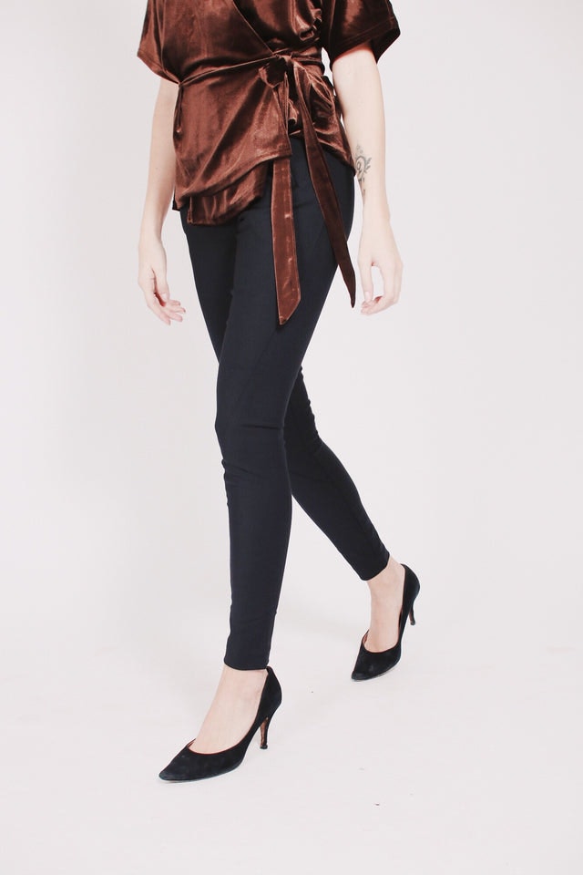 Angelie - Black Jeggin - FiveUnits - Bukser & Shorts - VILLOID.no
