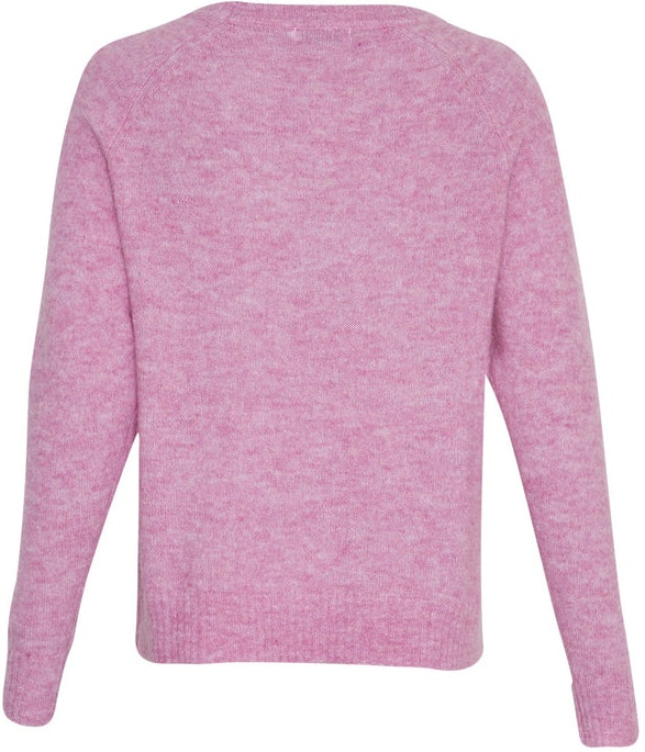 Maimee Mohair O Pullover - Orchid Melange